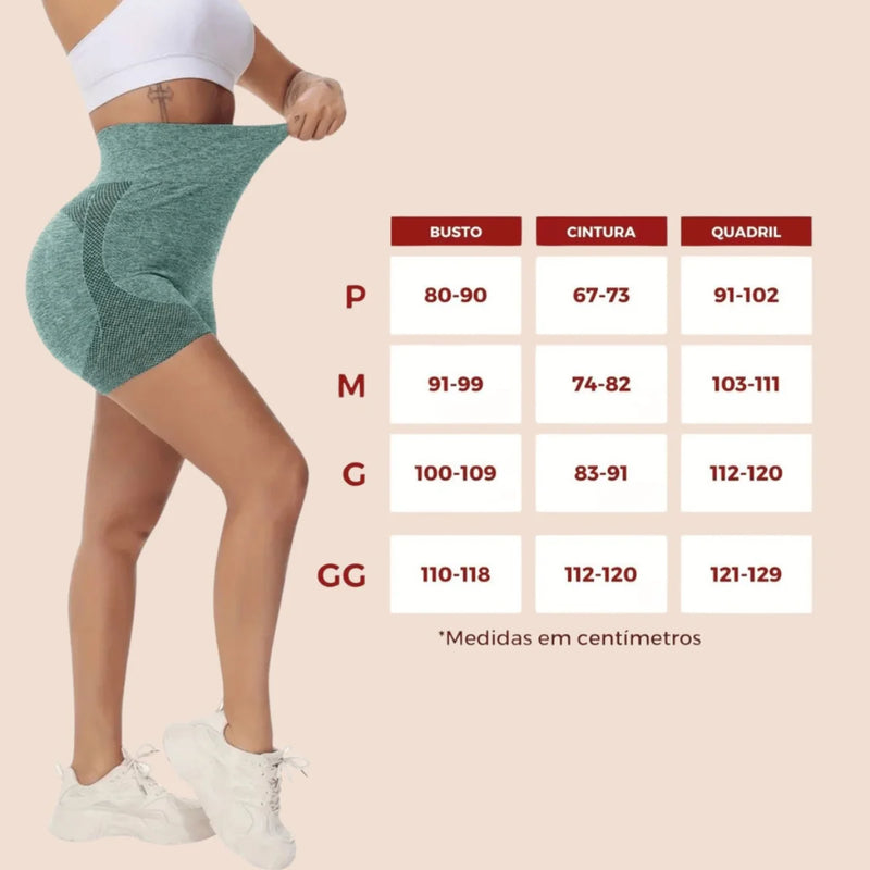 Shorts Academia - Levanta Bumbum