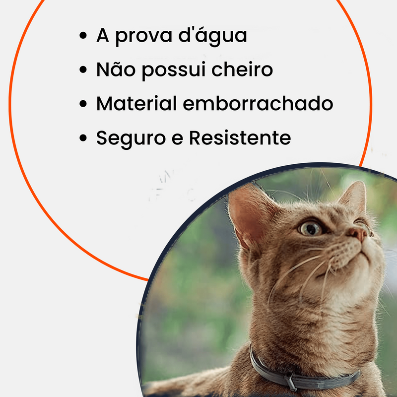 Colar Anti Pulgas e Carrapatos Para Seu Pet