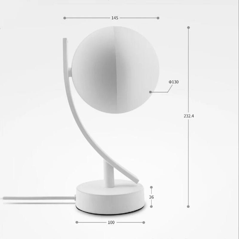 Lâmpada de mesa noturna para quarto, simples, wifi, inteligente, alexa e google home, tmall, controle de voz, led, luz inteligente