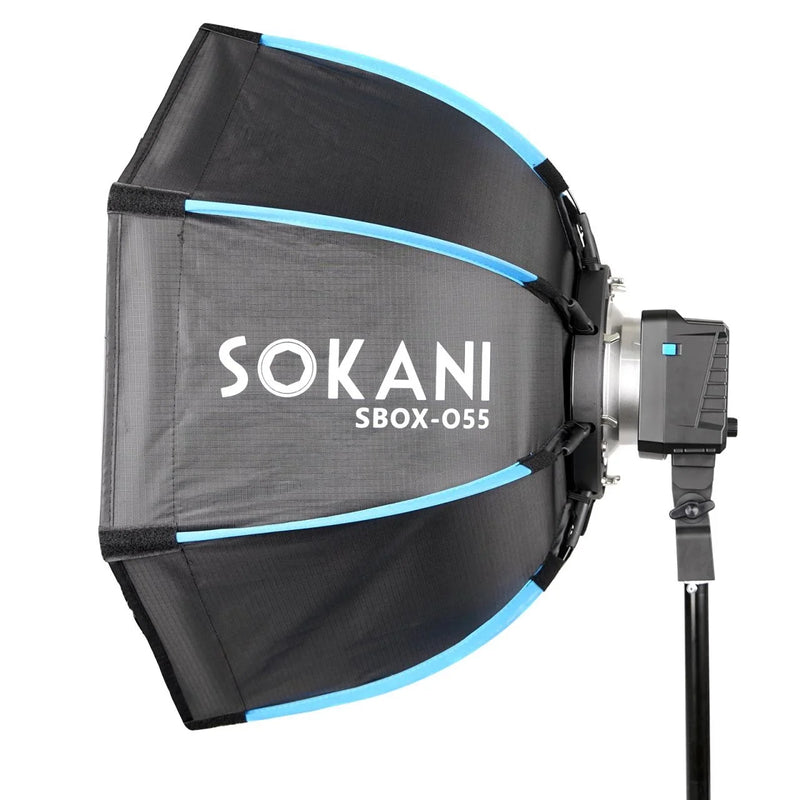 Led Sokani X60 Mini 60W RGB Bi-Color, Video Light Wireless APP Control Bowens Mount for Youtube TikTok Photography