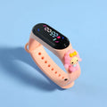 Fashion Mickey Children Watches For Girls Electronic Bracelet Sports Touch LED Spiderman Doll Kids Watch Women Waterproof Clock