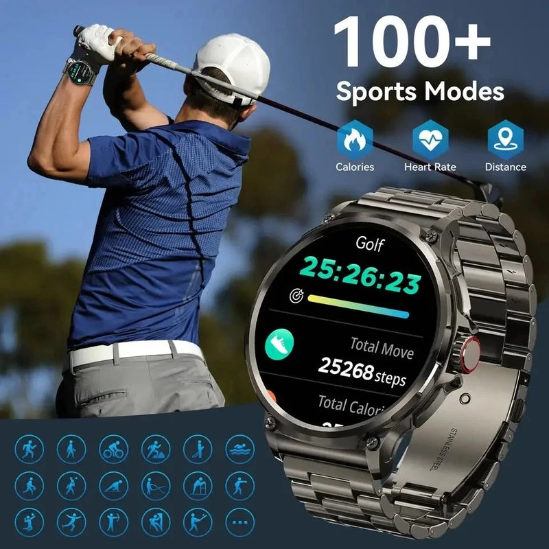 Relógio Inteligente GPS Track para Homens, HD AMOLED Screen, Bateria 710 mAh, Chamada Bluetooth, SmartWatch, Novo, 2024/2025 Xiaomi