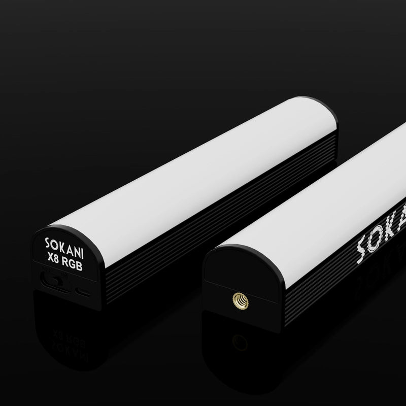 Sokani X8 bastao rgb bastao led sokani LED Video Light Handheld Tube Wand Stick CTT Fotografia Iluminação APP Controle com 3600mAh Build-in Battery