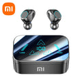 Xiaomi M48 Fone de ouvido sem fio Bluetooth com cancelamento de ruído LED Fone de ouvido com microfone Fones de ouvido sem fio Bluetooth