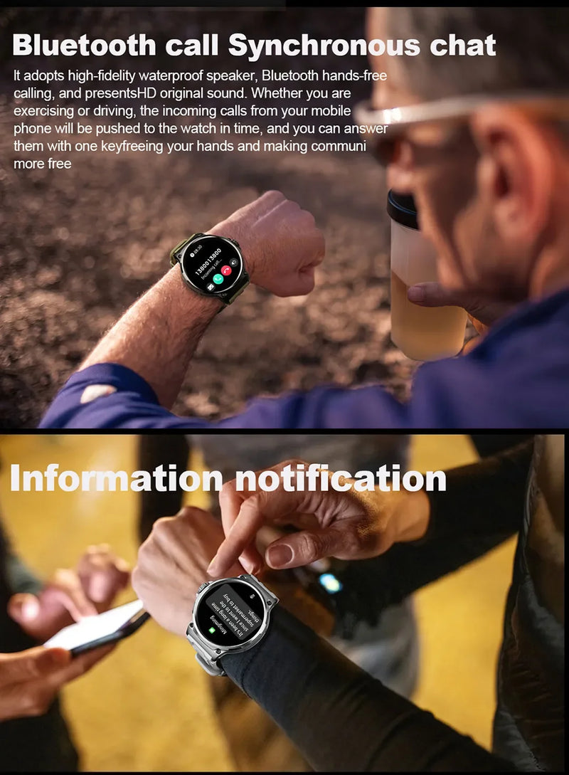 Relógio Inteligente GPS Track para Homens, HD AMOLED Screen, Bateria 710 mAh, Chamada Bluetooth, SmartWatch, Novo, 2024/2025 Xiaomi