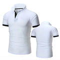 Novas Camisas Polo Para Homens Exigentes, Gola Oca Manga Curta Polo Camisa Respirável Negócios Moda T-Shirt Masculino Marca Roupas