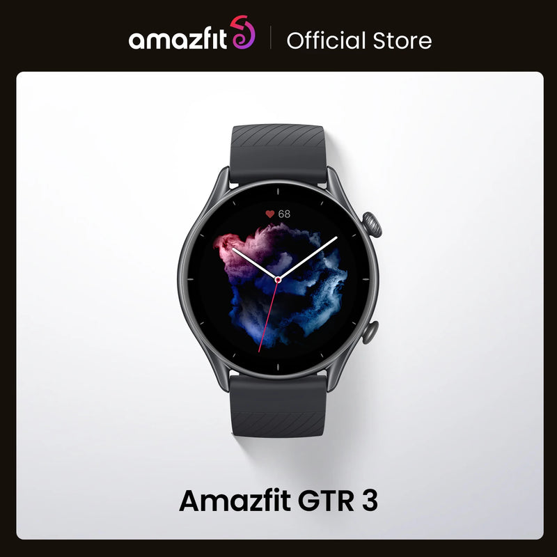 Relógio amazfit gtr 3 gtr3 GTR-3 Versão global - smartwatch 46mm zepp os alexa relógio inteligente gps embutido mais de 150 impressionantes modos esportivos