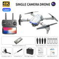 Drone, QJ-E99 K3 Pro Dual Camera RC Quadcopter Brinquedos, Helicóptero Drone, Alto Modo de Espera, Dobrável, Mini, WIFI, Fotografia Aérea, HD, 4K