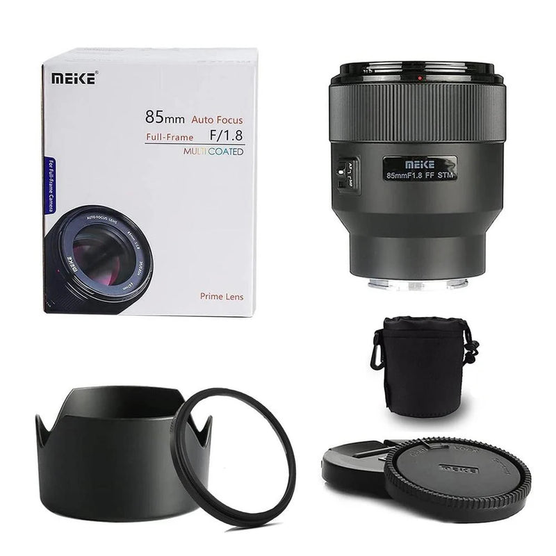 Meike 85mm F1.8 Full Frame Auto Focus Medium Telephoto STM Portrait Lens for Sony E Mount Mirrorless Cameras A9 A7III A7II A7