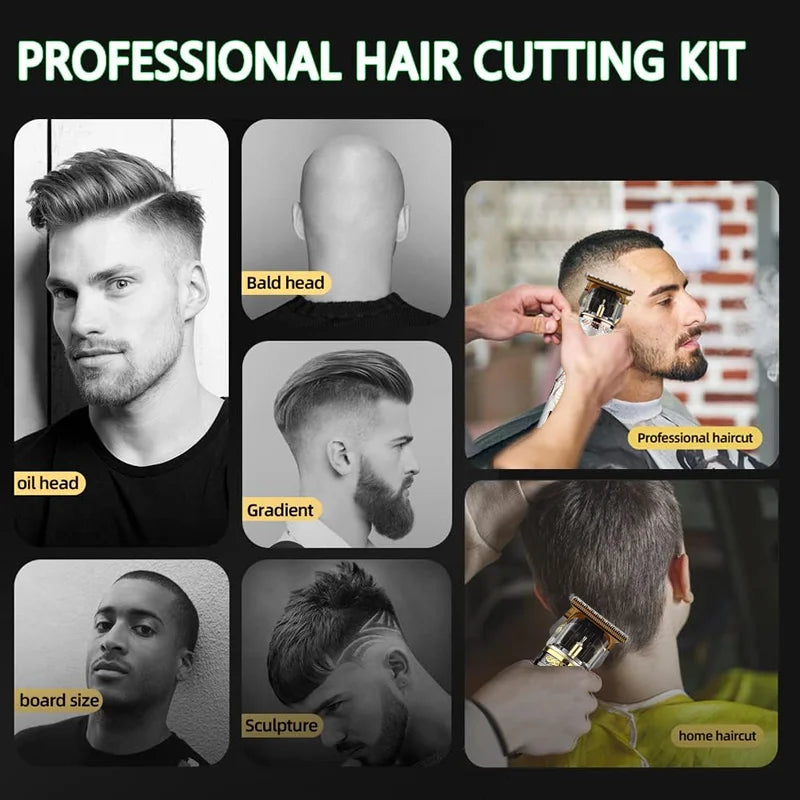 Nova Máquina de corte de cabelo e barbeador para homens está revolucionando mercado (OFERTA DE FINAL DE ANO).